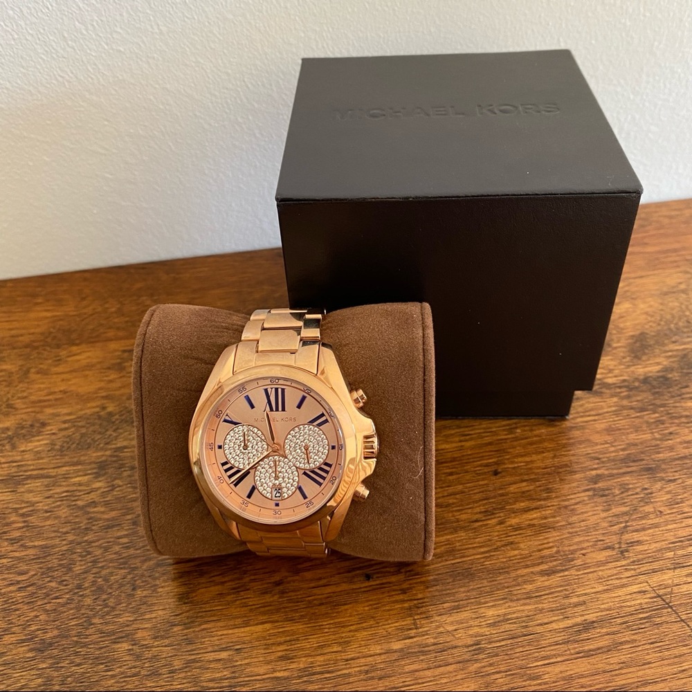 MK Rose Gold Ladies Watch